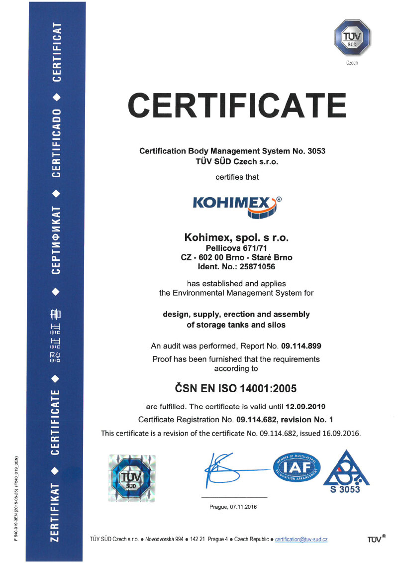 ČSN EN ISO 14001